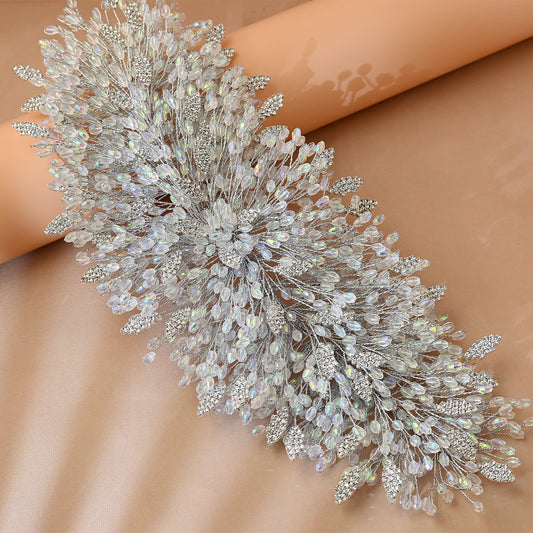 Bridella BHP397-S Silver Alloy & Crystal Crown