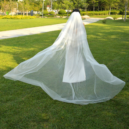 M171-I ivory mesh hair comb