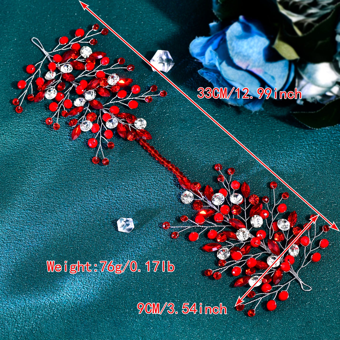 BRIDELLA BHP804 Bridal Wedding Hair Bands Silvery Women Head Band Tiara Handmade Pearl Crystal Bridesmaid Hair Jewelry Accessories