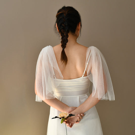 VG40-I white mesh shoulder sleeve