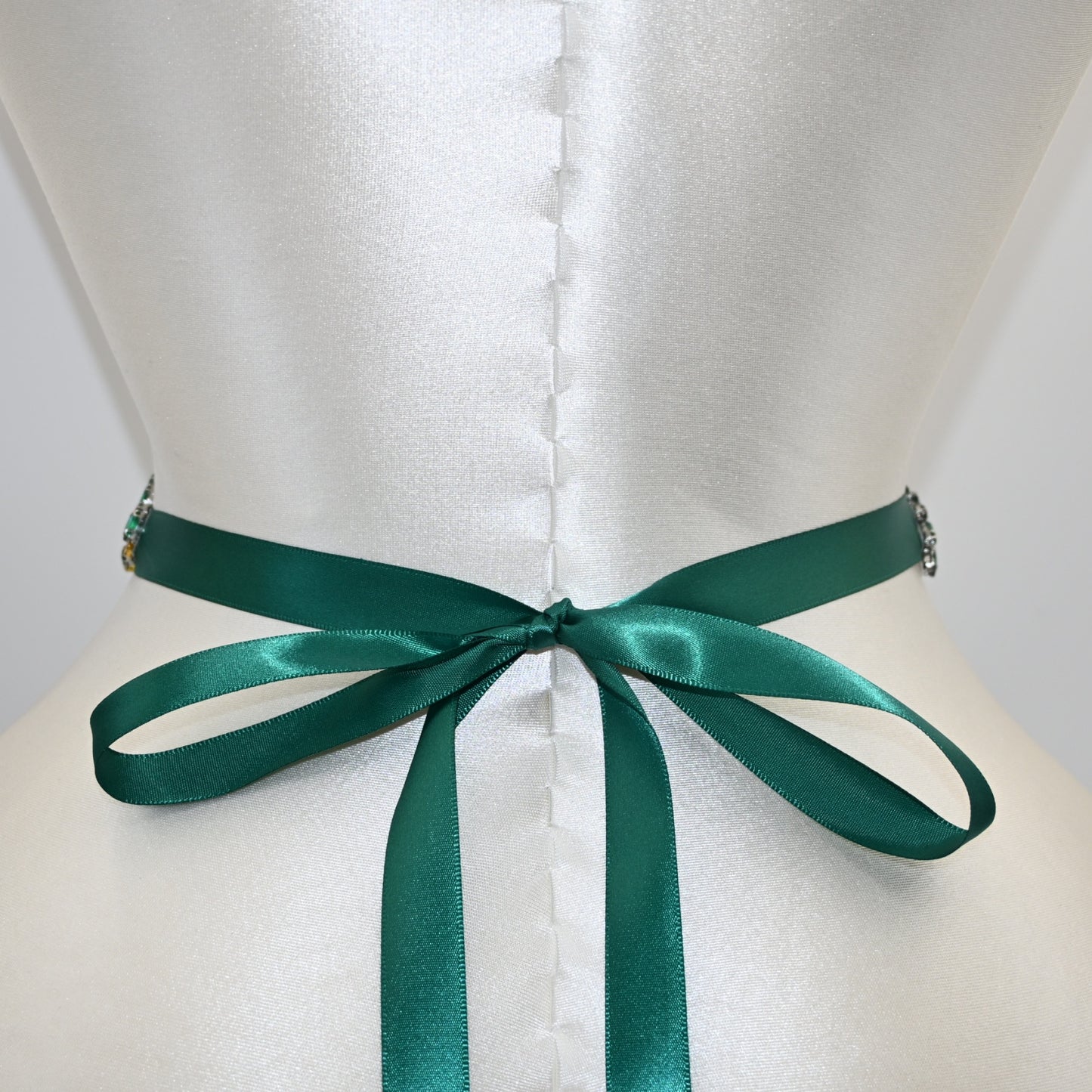 Bridella BS242KL Emerald Rhinestone Belt