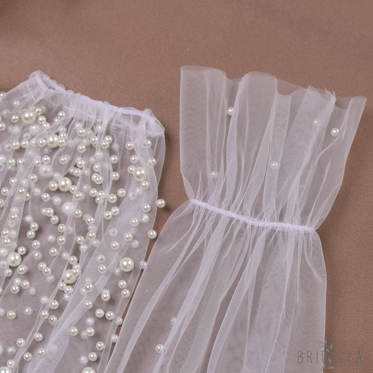 VG113-I ivory mesh gloves