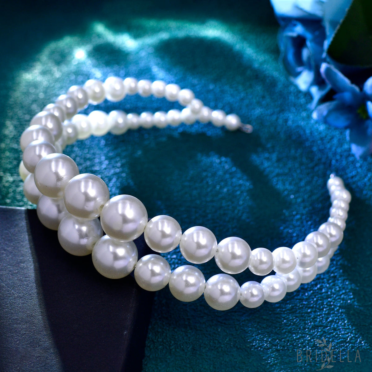 BHP727-S white pearl crown