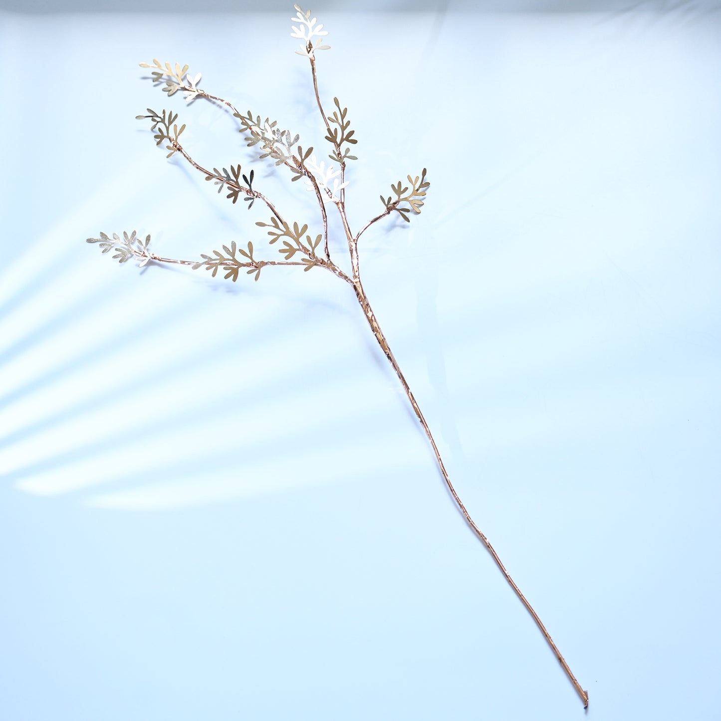 Handmade Rose Gold Foliage Branch Picks K198