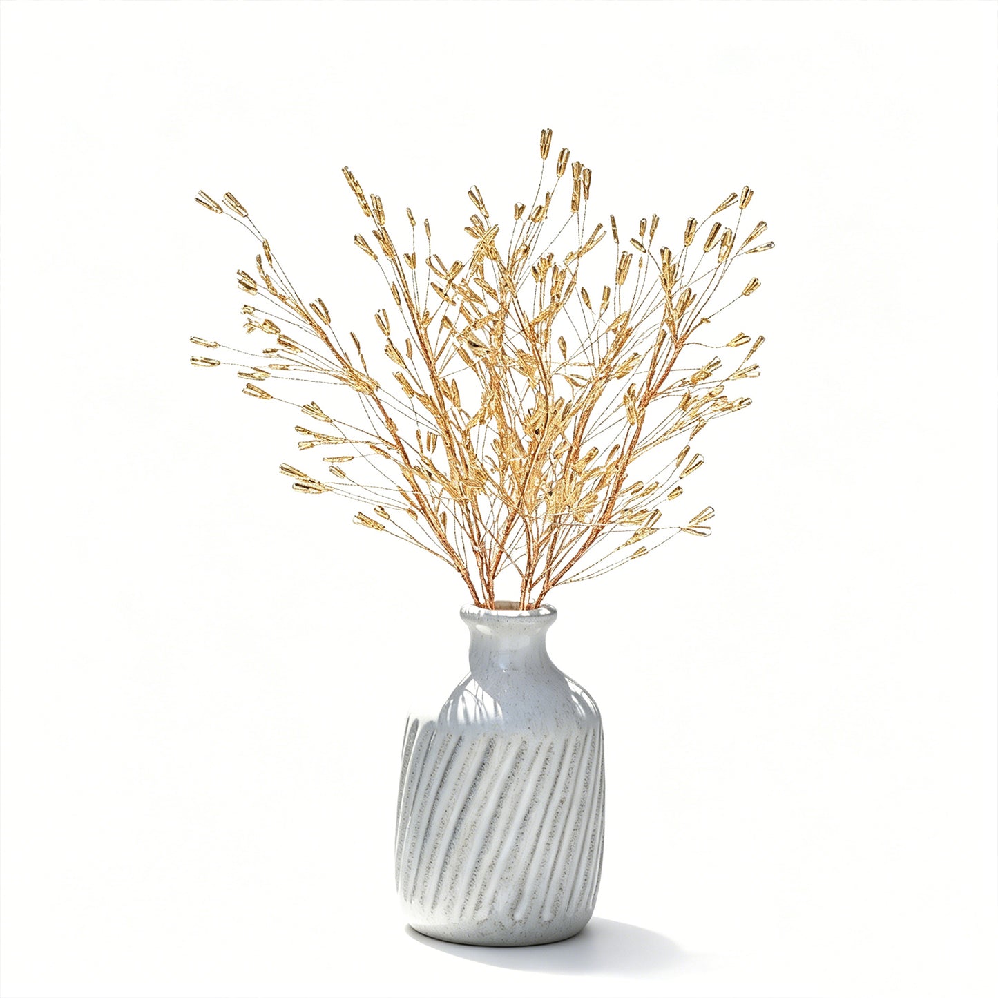 Handmade Gold Baguette Crystal Firework Branch Picks