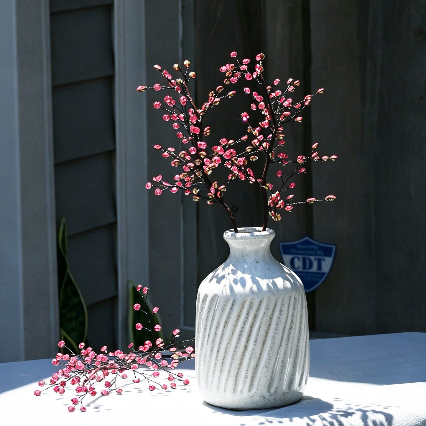 Handmade Crystal Bead Twig Branches, 4 Colors Rhinestone Berry Floral Stems for Wedding Table Centerpiece K126