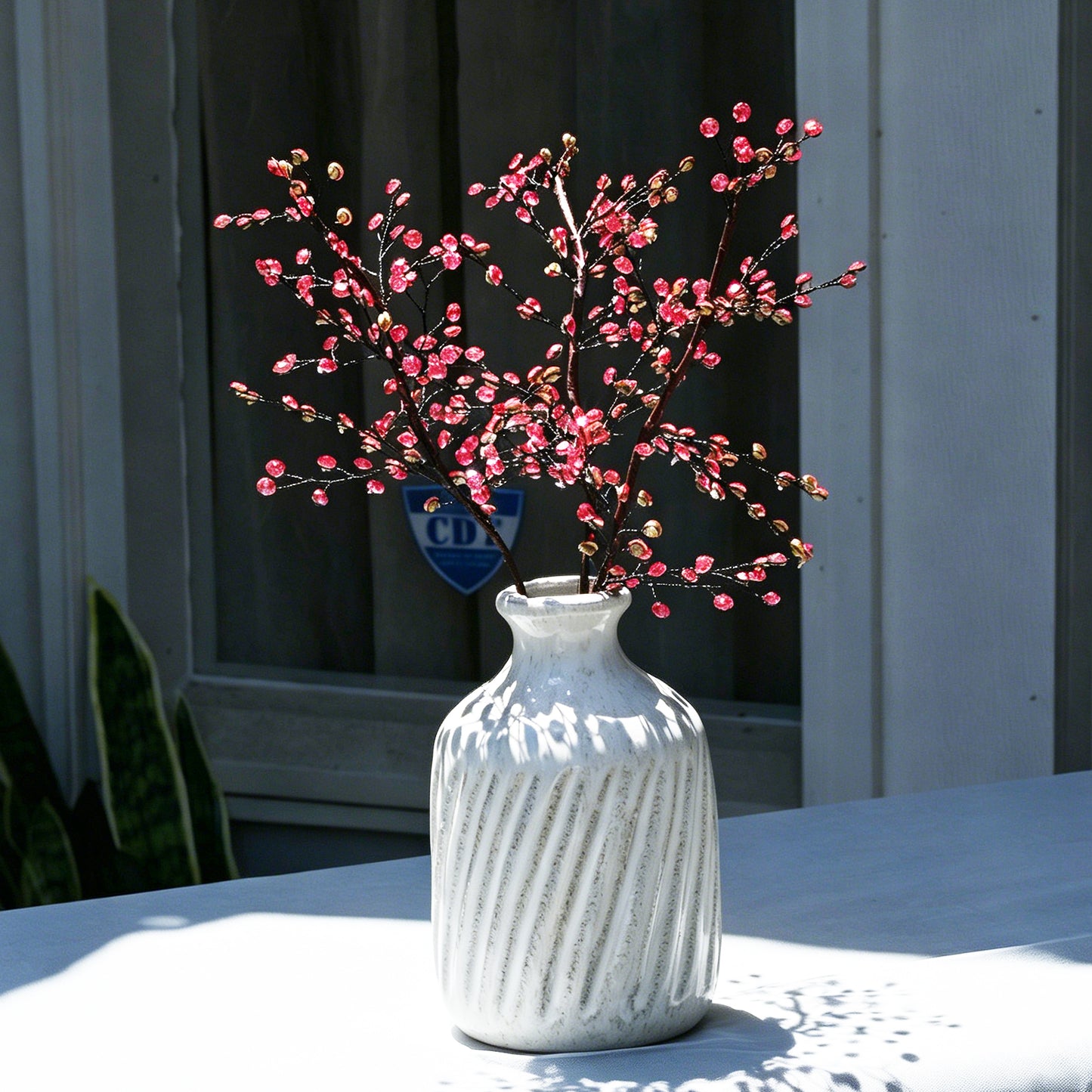 Handmade Crystal Bead Twig Branches, 4 Colors Rhinestone Berry Floral Stems for Wedding Table Centerpiece K126