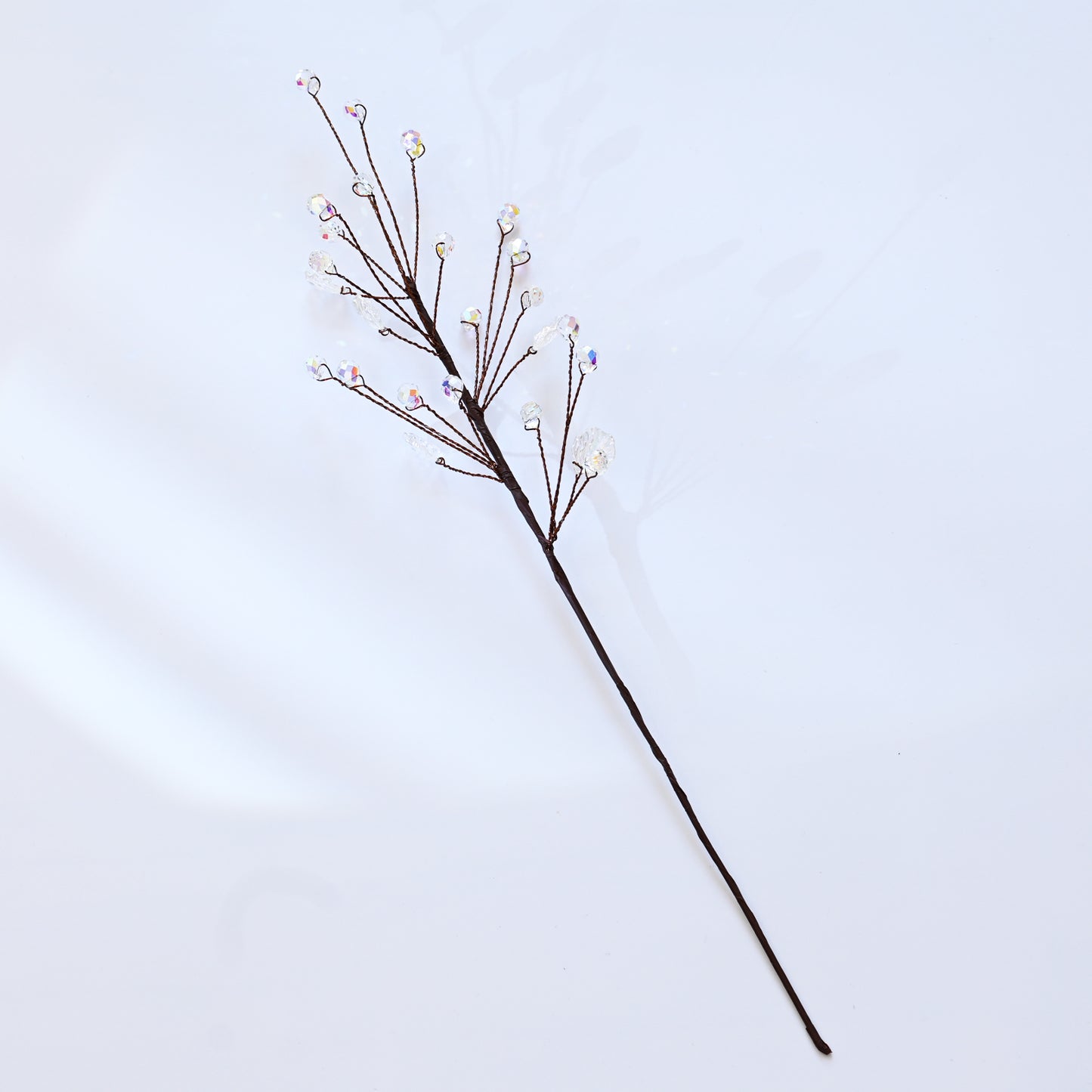 Handmade Clear & Iridescent Twig Branch Picks K188
