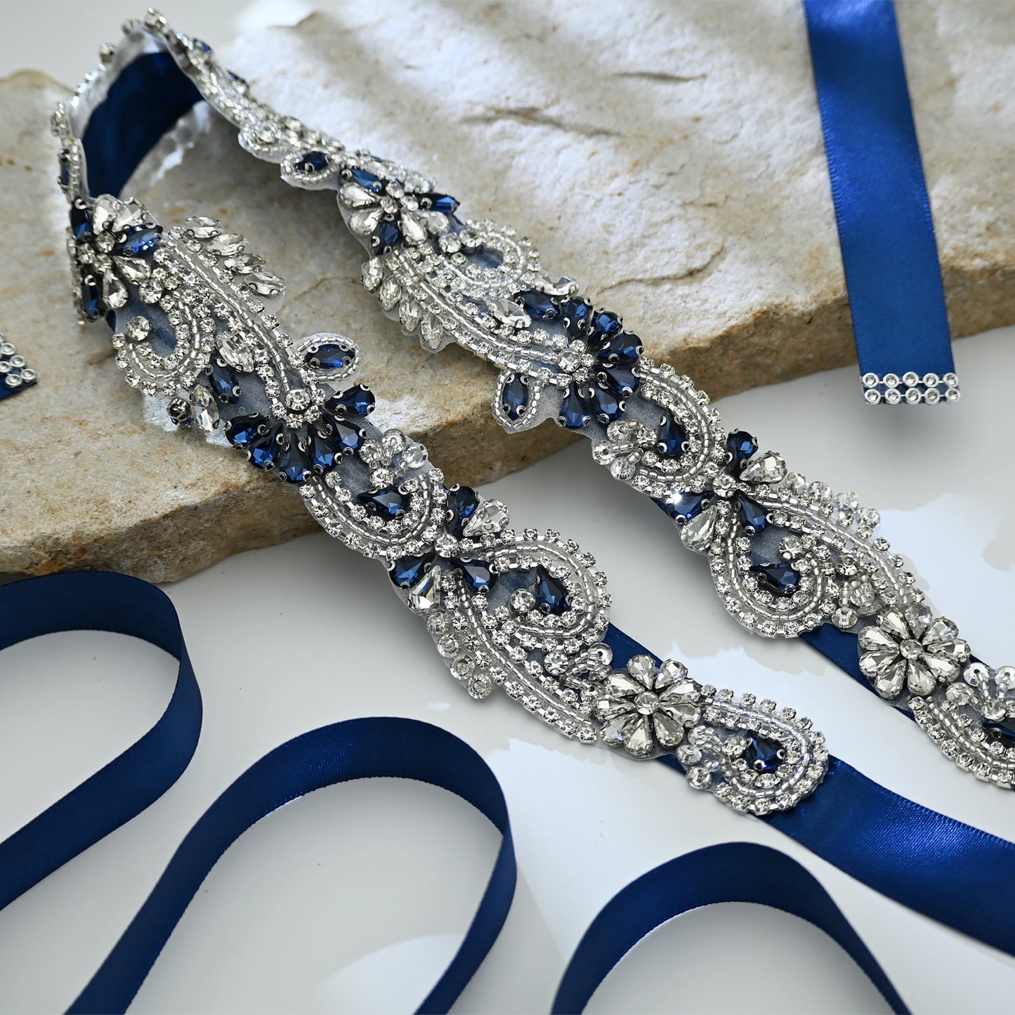 Bridella BS106ML-Navy Blue Blue Belt