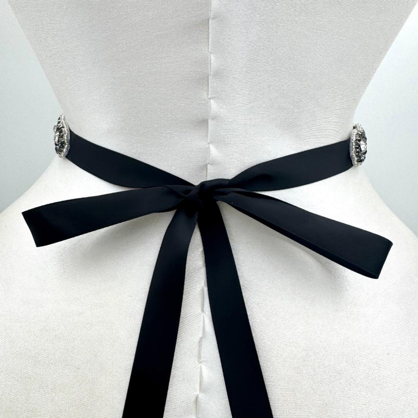 BS28BK black rhinestone belt