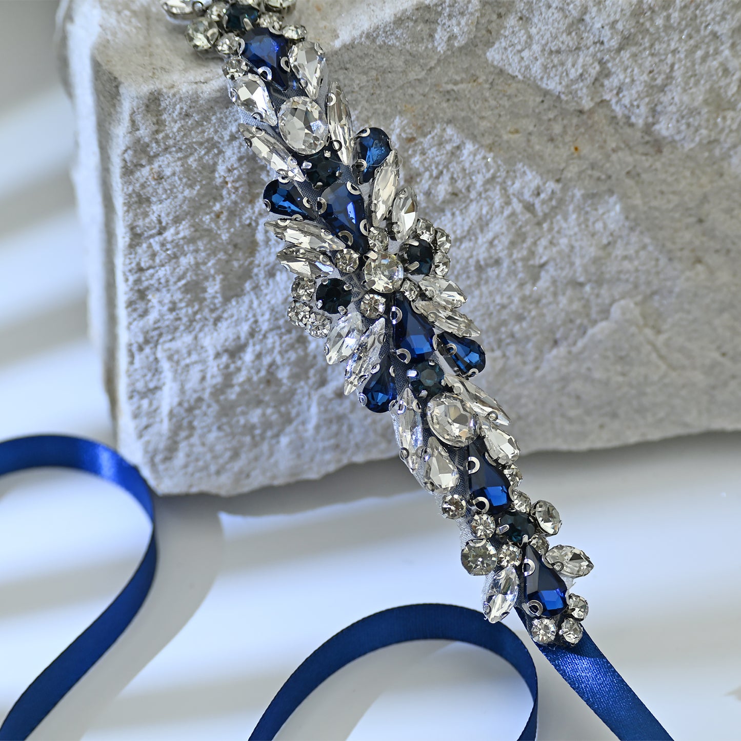 Bridella BS160ML Rhinestone Belt