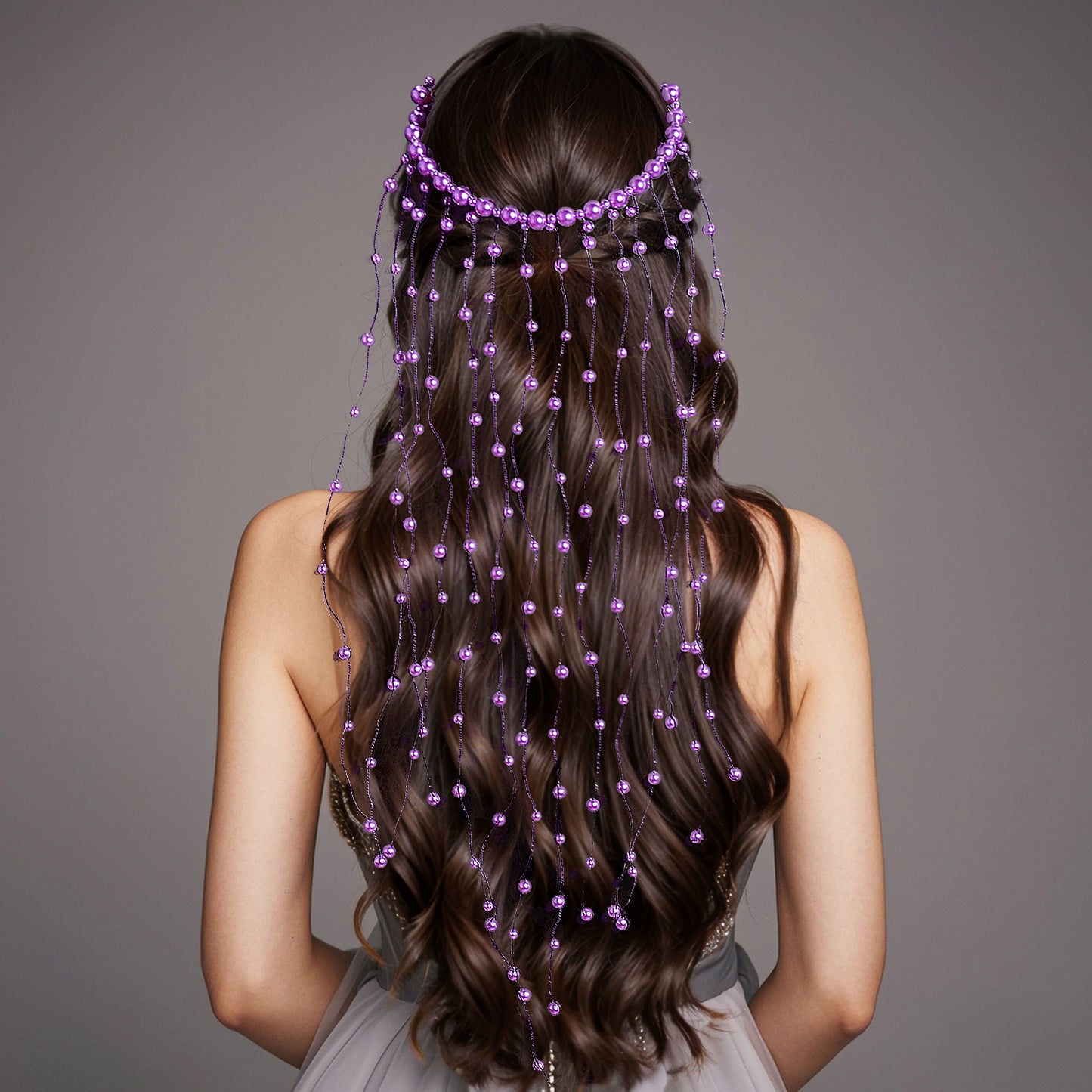 Pearl Tassel Bridal Hair Comb French Wedding Hair Accessories - Bridella BYXA171