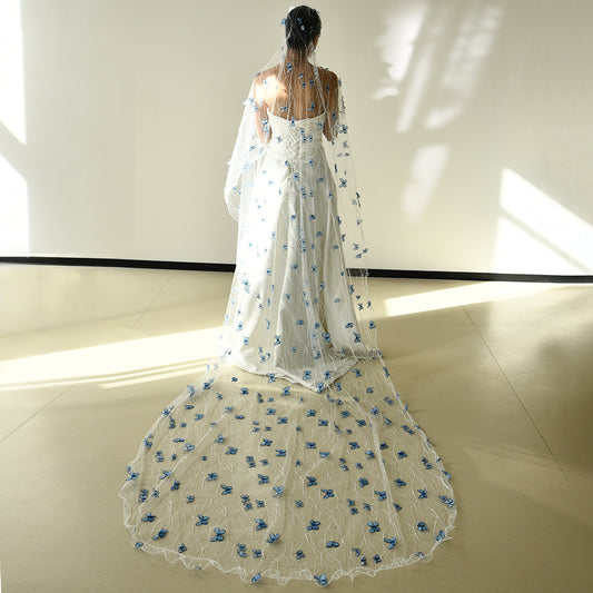 M43-WN ivory mesh hair comb