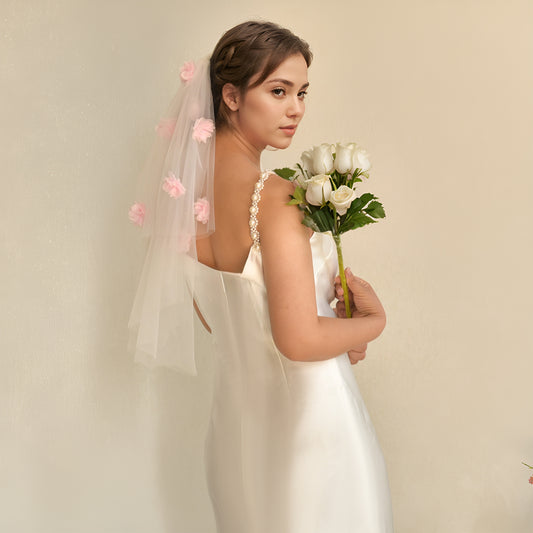 M180-I pink mesh hair comb