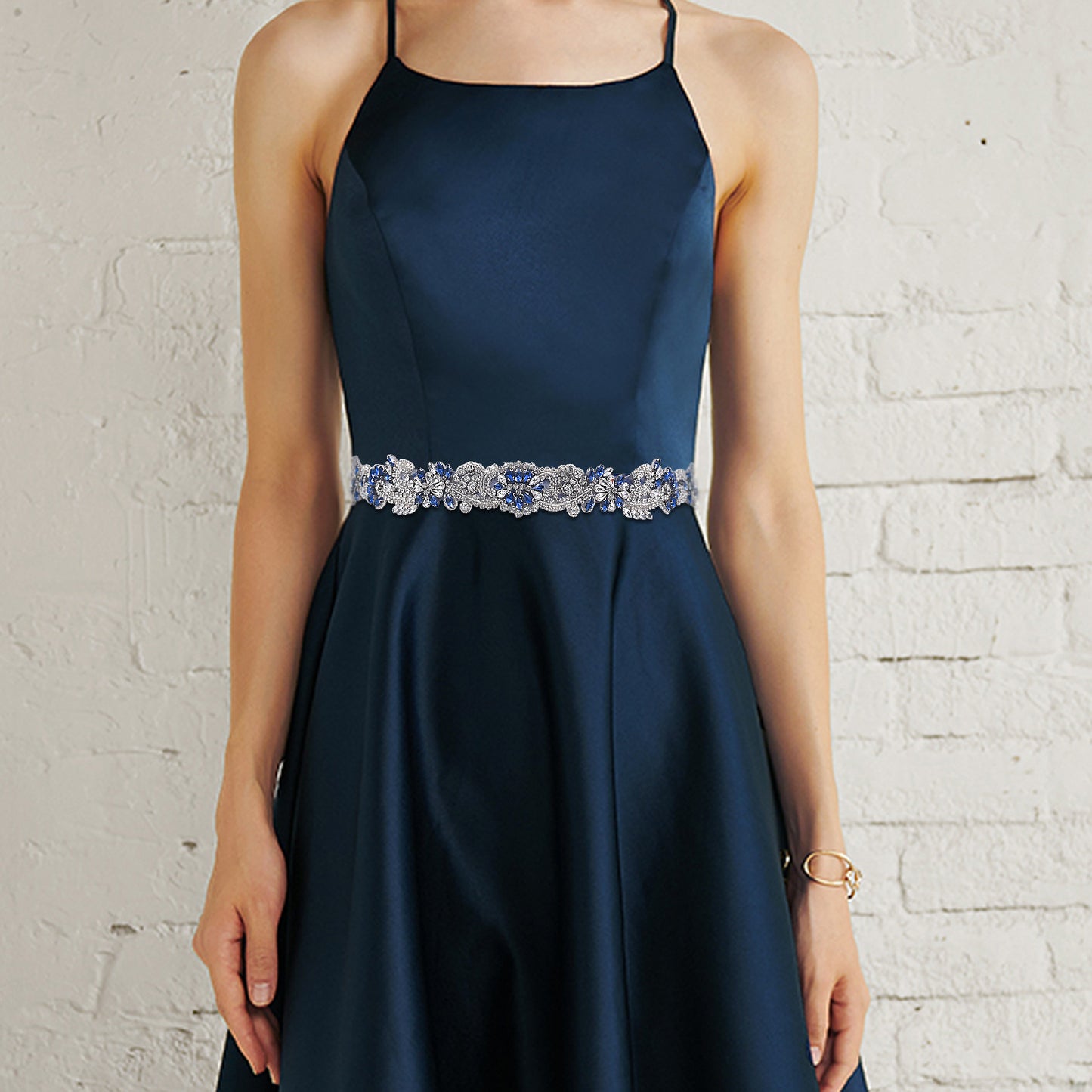 BS106ML-Navy Blue blue belt