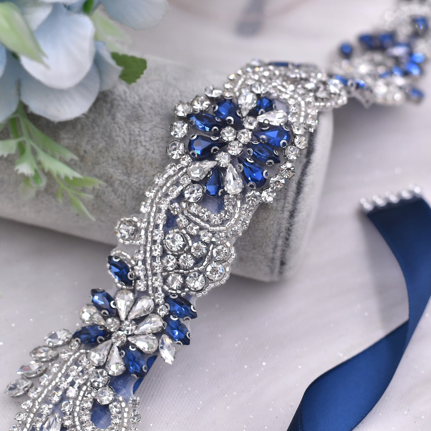 BS106ML-Navy Blue blue belt