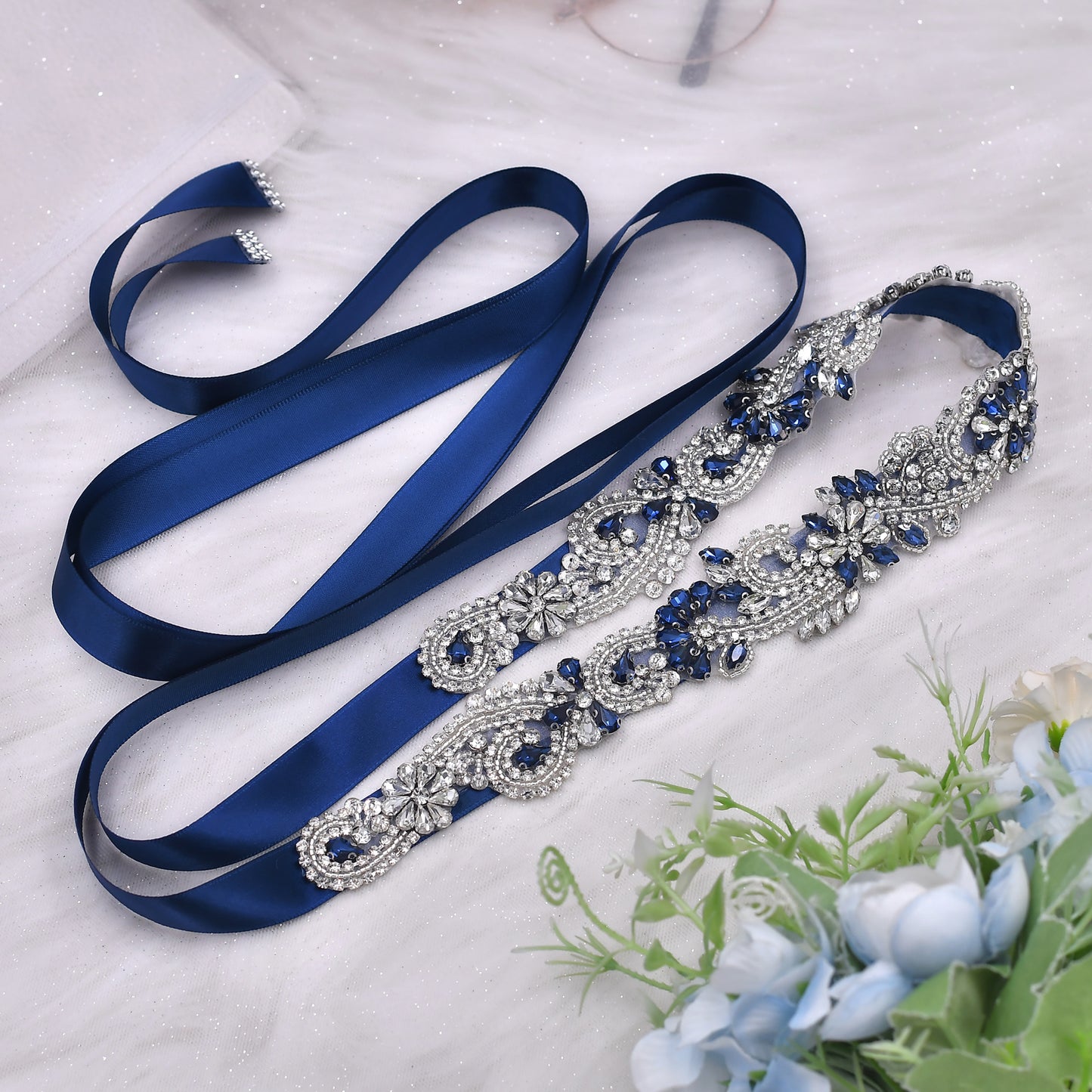 BS106ML-Navy Blue blue belt