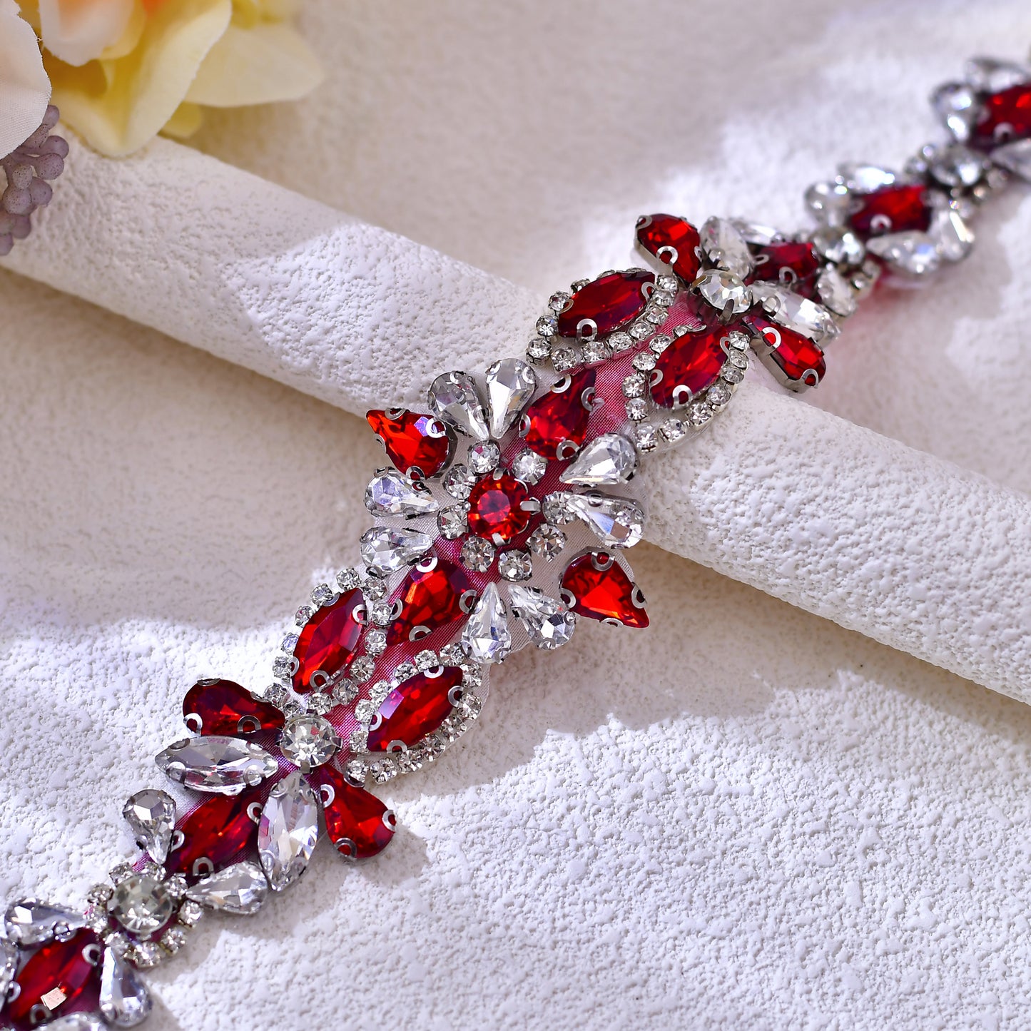 BS167R-Wine Red wine belt