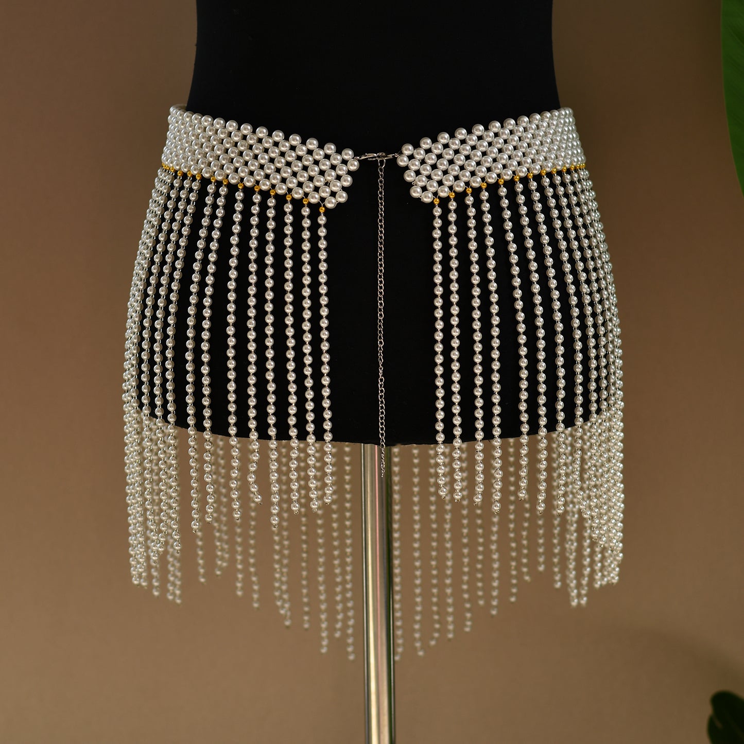 BRIDELLA BVG97 Handmade Beaded Waist Chain Women Bikini Body Chain