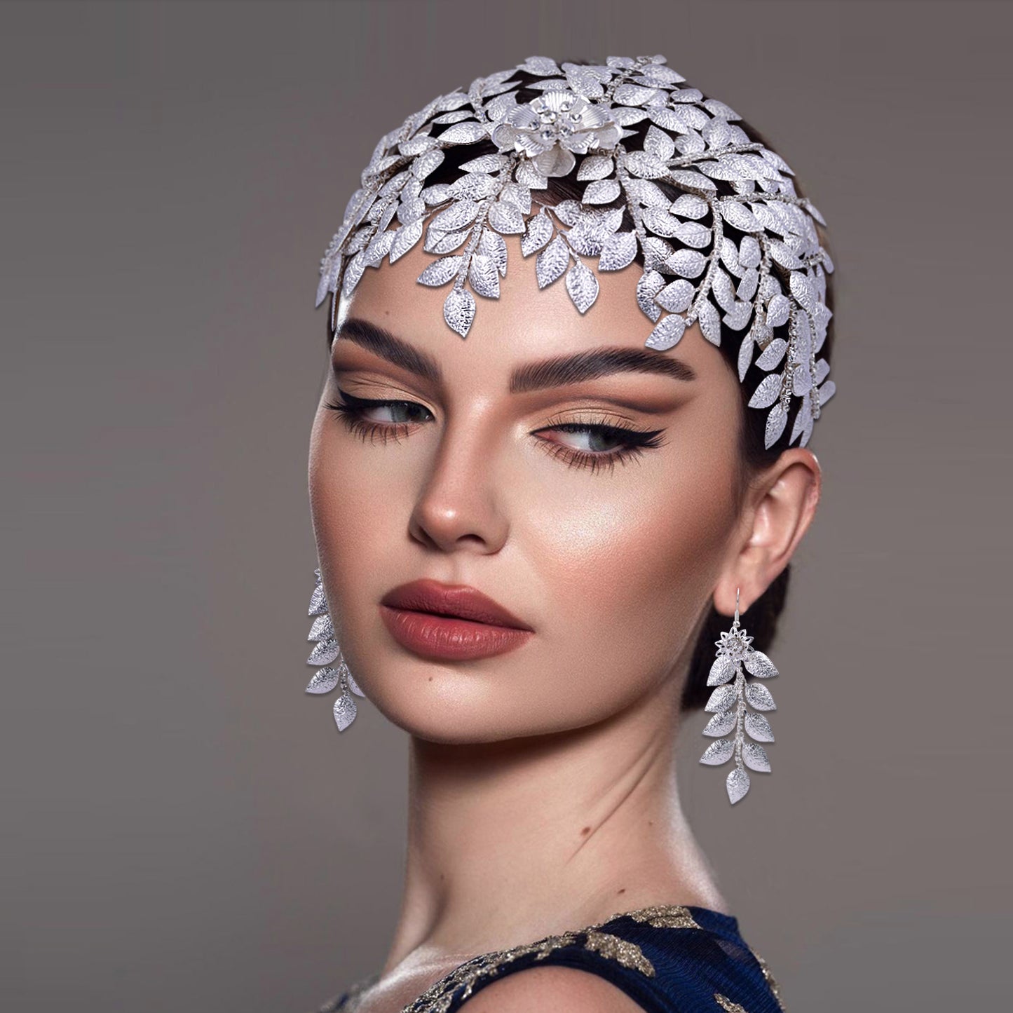 BRIDELLA BHP510 Fashion Bridal Tiara Wedding Crown Hair Accessories Woman Headpiece Bride Head Jewelry Pageant Diadem Headdresses