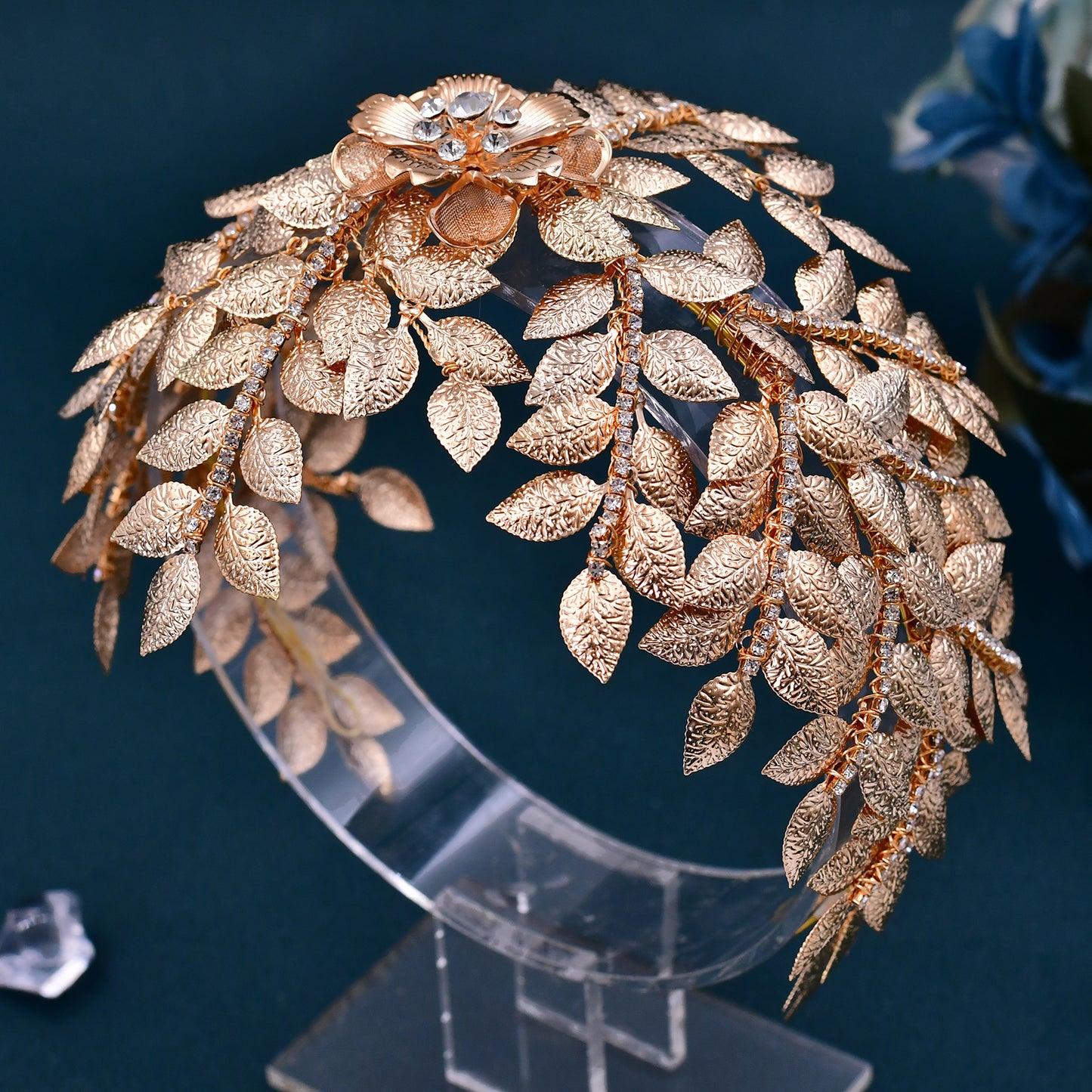 BRIDELLA BHP510 Fashion Bridal Tiara Wedding Crown Hair Accessories Woman Headpiece Bride Head Jewelry Pageant Diadem Headdresses