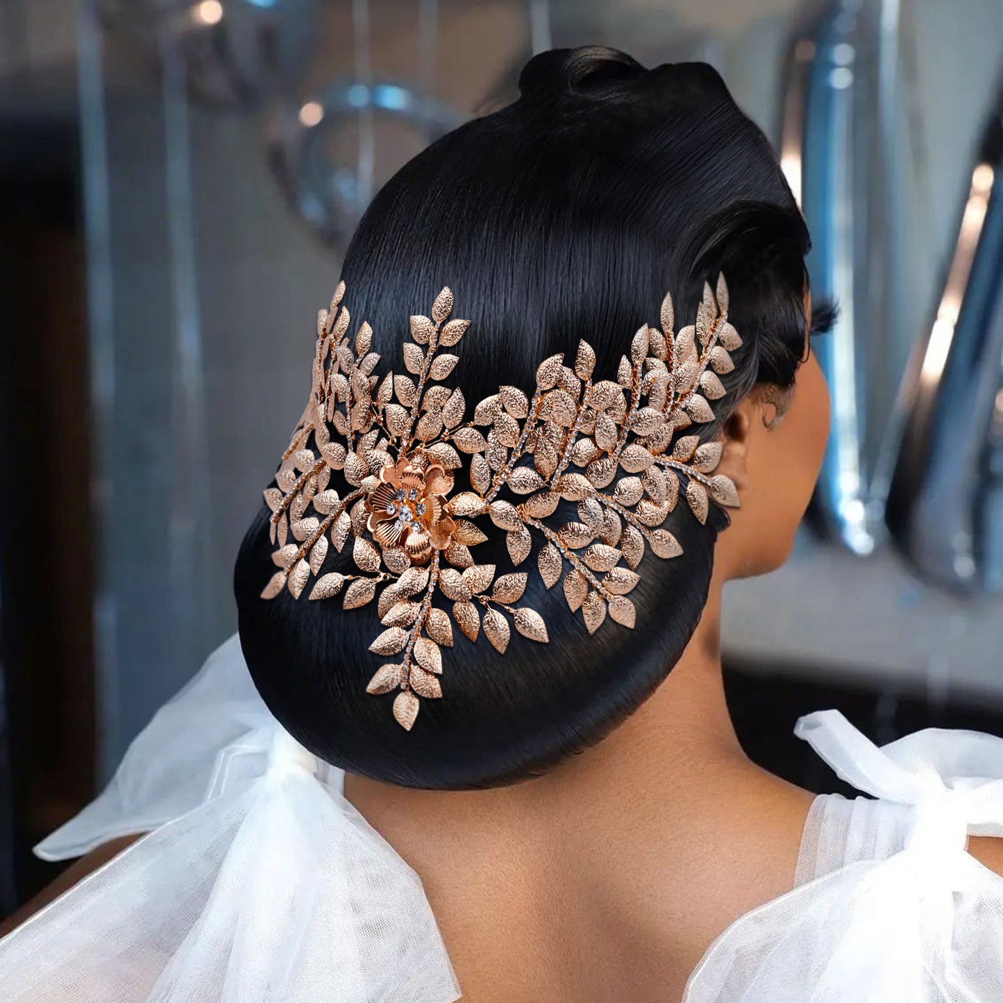 BRIDELLA BHP510 Fashion Bridal Tiara Wedding Crown Hair Accessories Woman Headpiece Bride Head Jewelry Pageant Diadem Headdresses