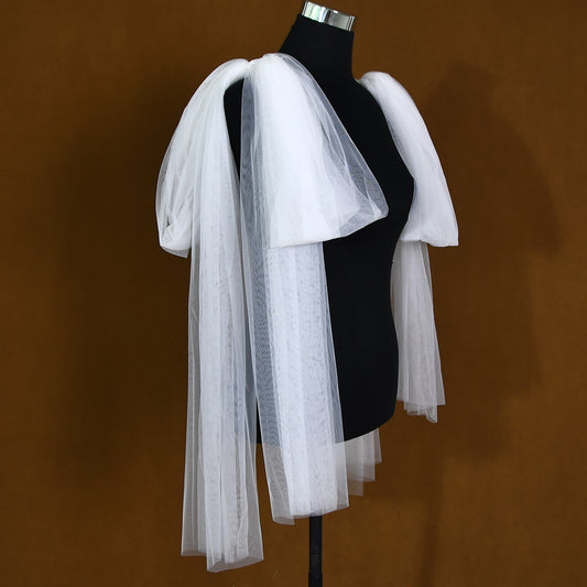 MG23-I ivory mesh shawl