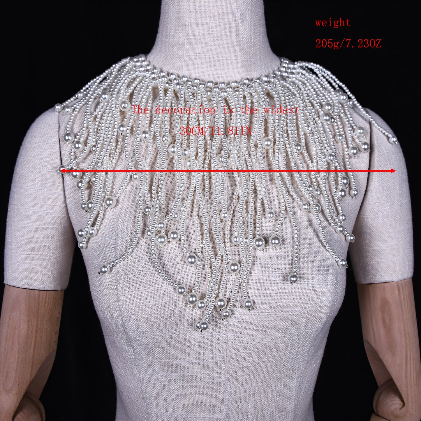 BRIDELLA BVG57 Women's Long Tassel Pearl Pendant  Women's Elegant Ball Wear Jewelry  High Quality Bridal Wedding Accessories