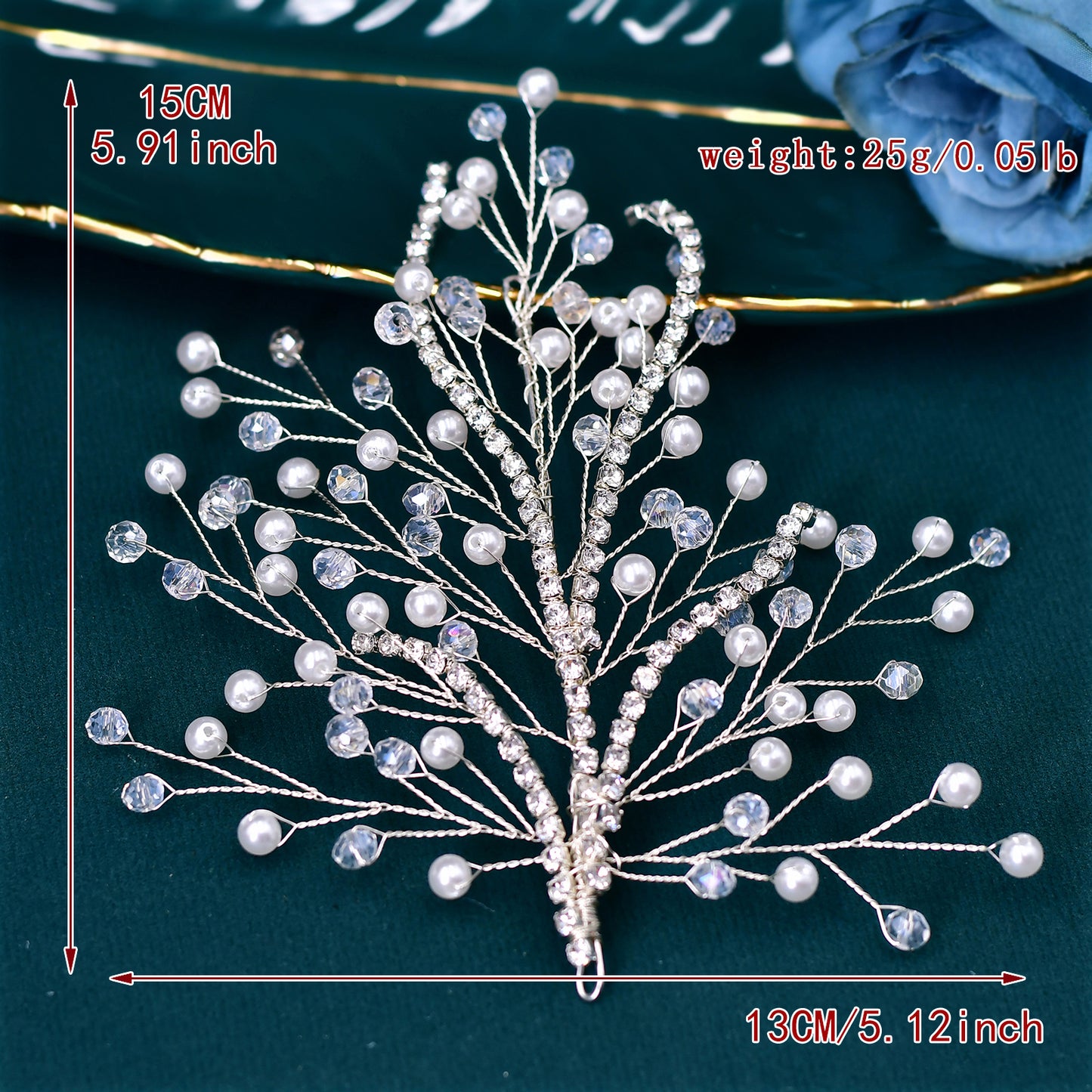 BRIDELLA BHP587  Shiny Bridal Head Piece Crystal Woman Headband for Party Wedding Hair Accessories Bride Tiara Bridesmaid Headwear