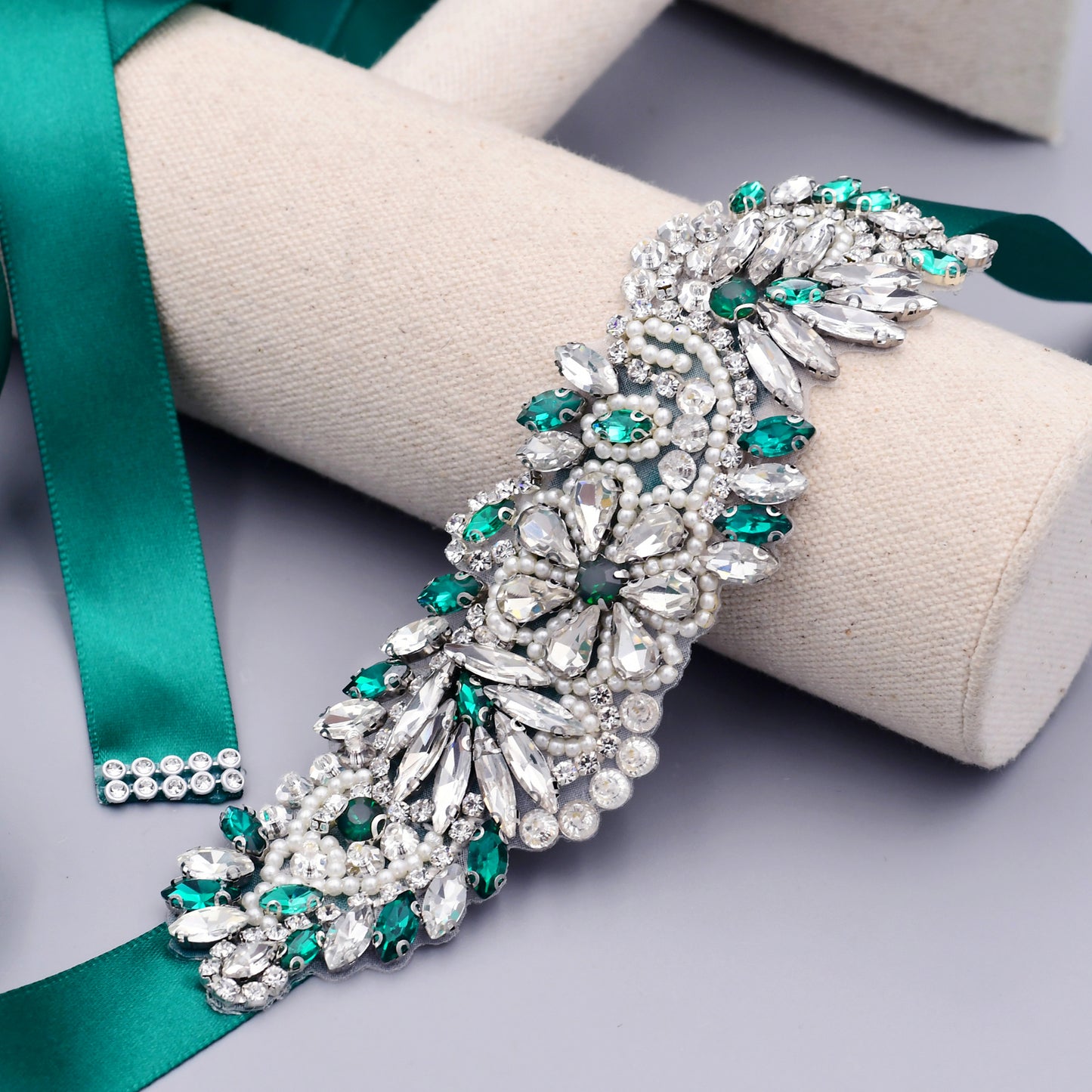 BRIDELLA BS22KL Small Niche High End Contrasting Color Design  Shiny Diamond Belt  Heavy Duty Dress Waist Accessories