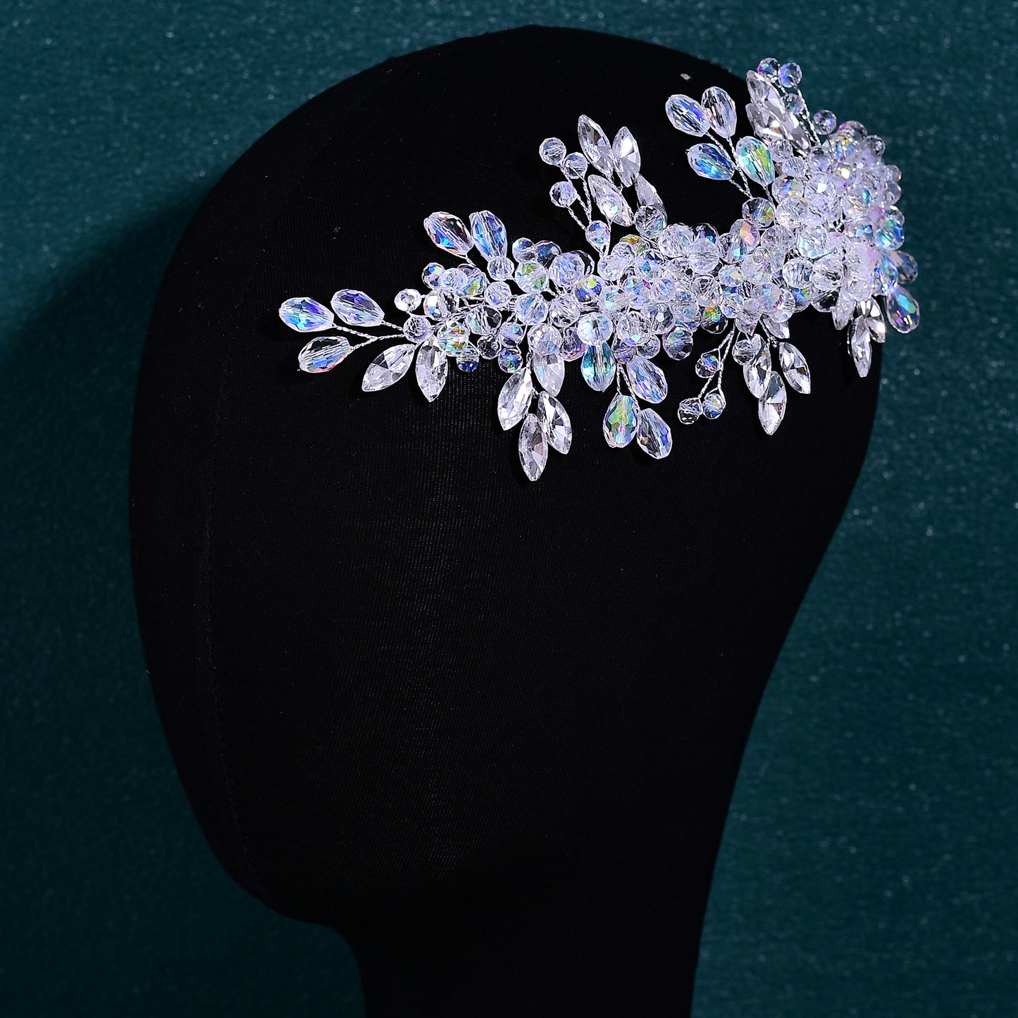 BRIDELLA BHP882 Bridal Headpiece Crystal Bride Hair Accessories Rhinestone Headband Wedding Bridesmaid Hair Jewelry Hairwear