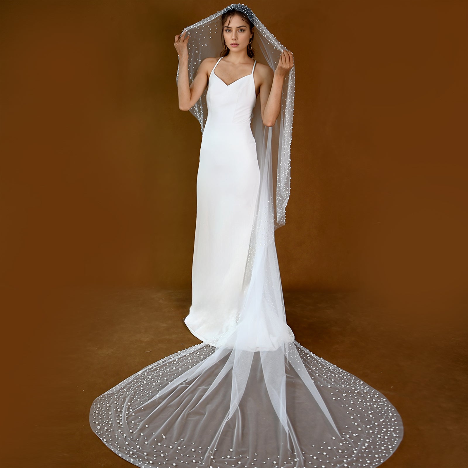 M141-I white mesh hair comb