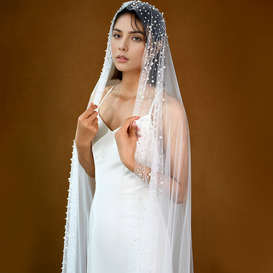 M141-I white mesh hair comb