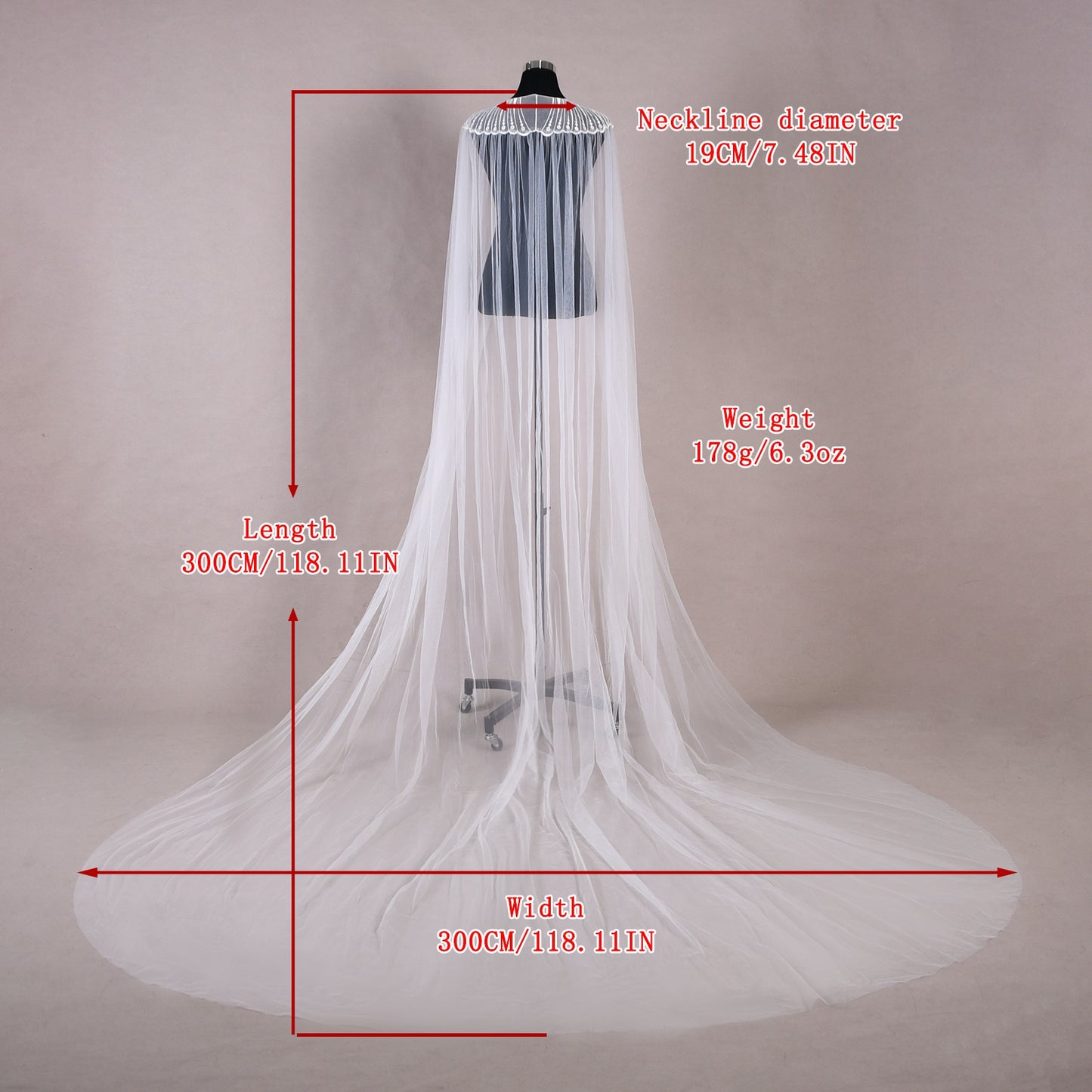 VG24-I white mesh shoulder sleeve