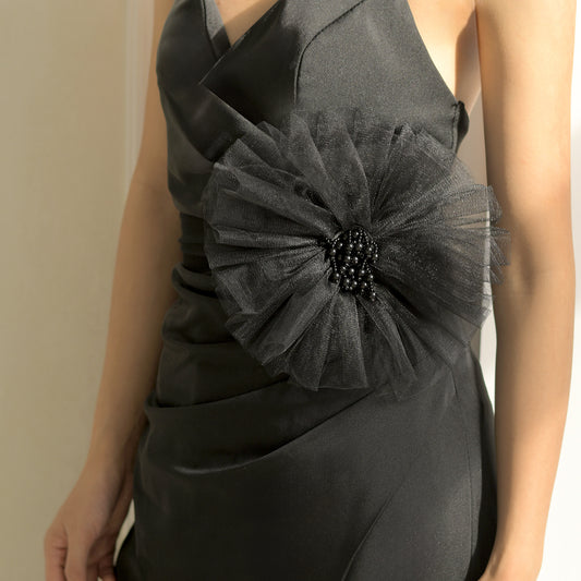 MG62 black mesh belt