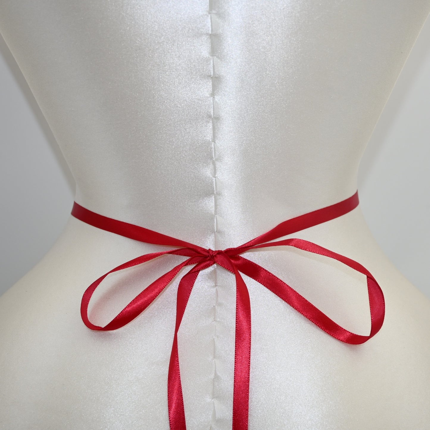 Bridella BS477 Red Satin & Crystal Belt