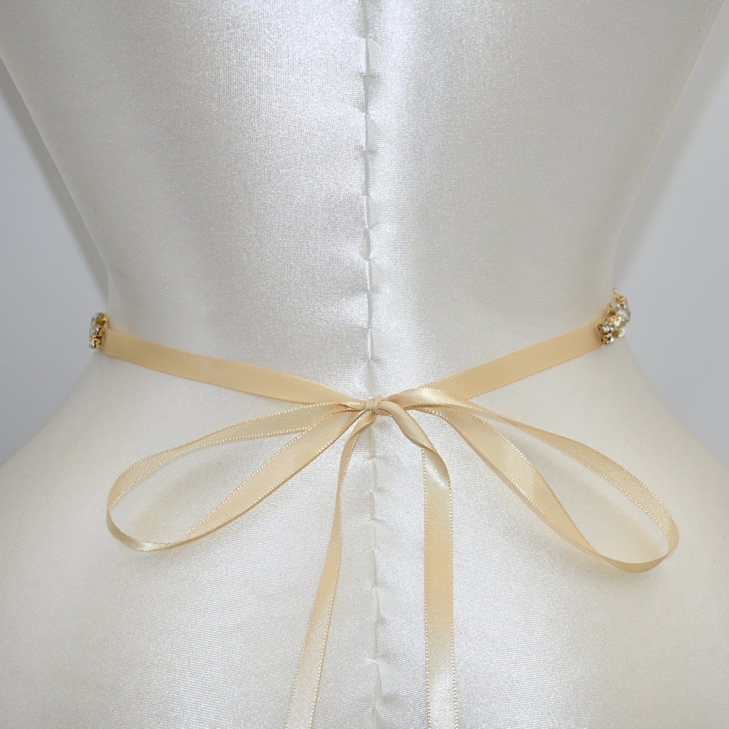 Bridella BS09G Gold Rhinestone & Pearl Accessory