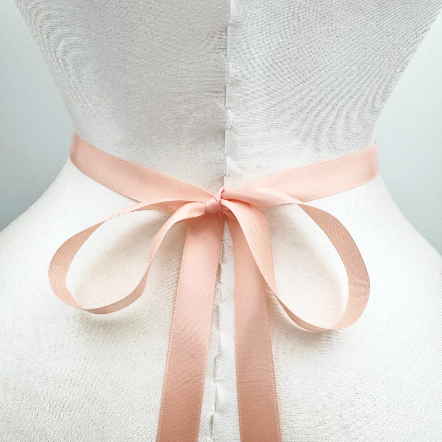 Ivory Rhinestone & Flower Belt - Bridella BS64