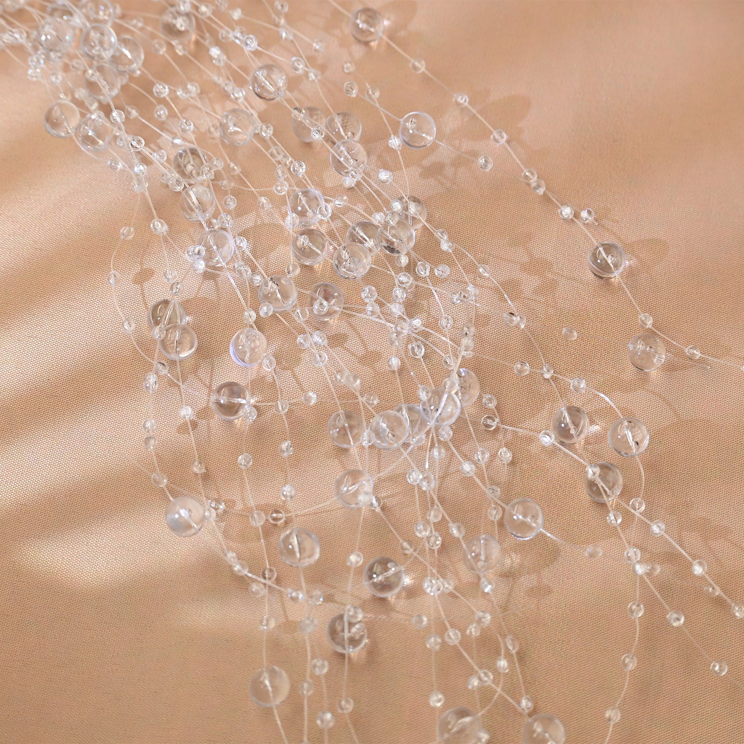 Bridella BHP538-touming Silver Crystal Headband