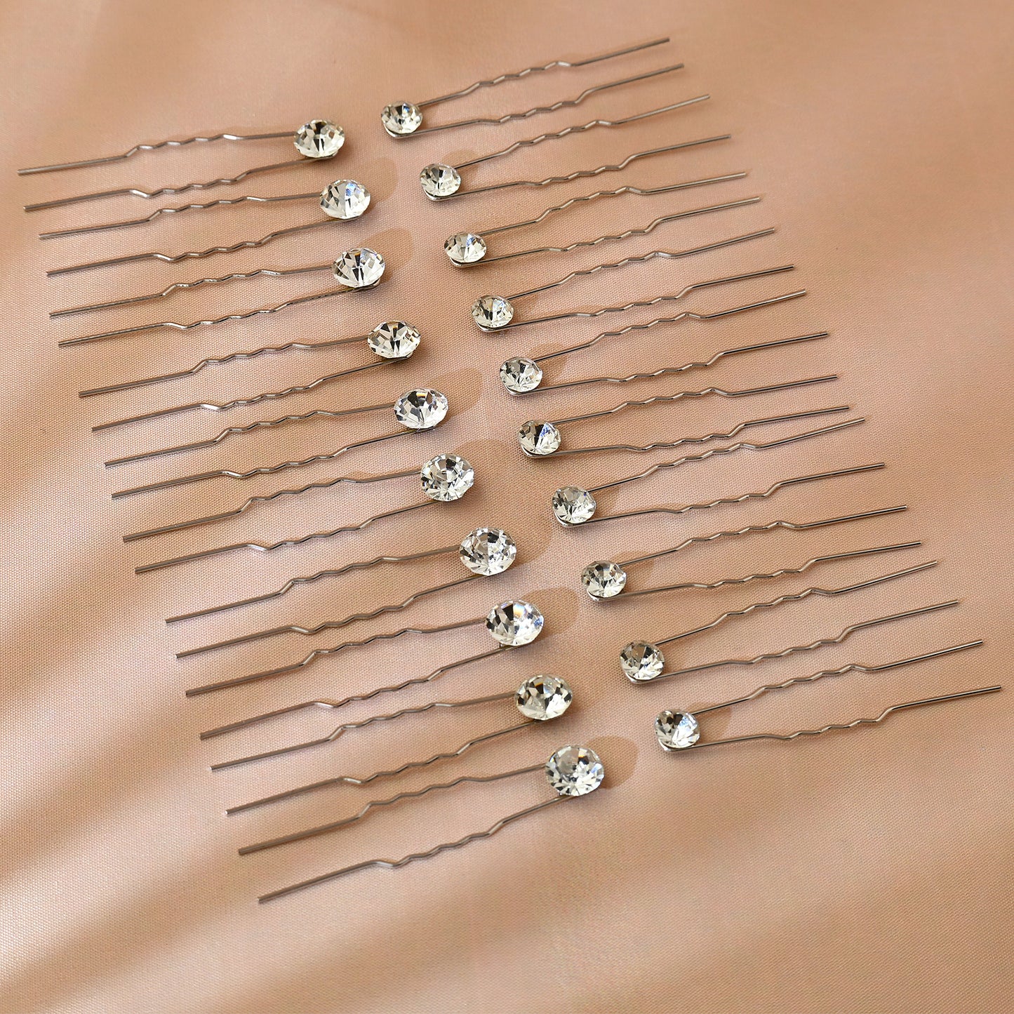 Bridella BHP535-S Silver Rhinestone Headwear