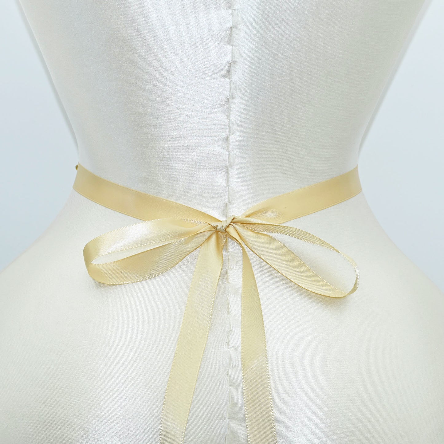 Champagne Rhinestone Bridal Dress Belt for Wedding - Bridella BS319-G