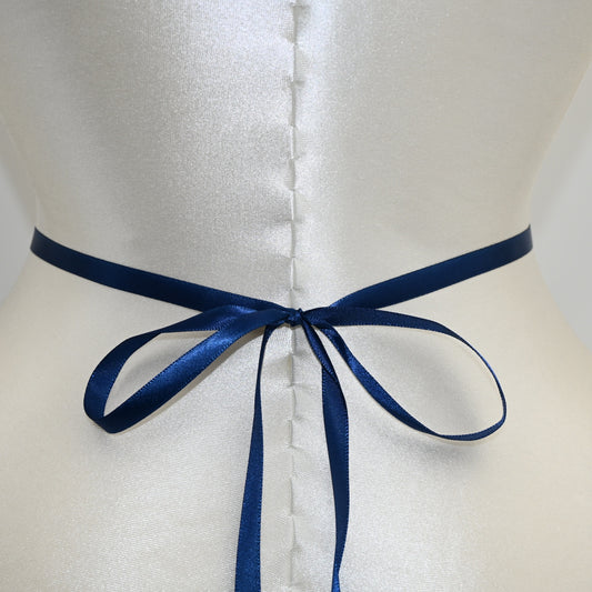 Bridella BS227ML Navy Rhinestone Belt