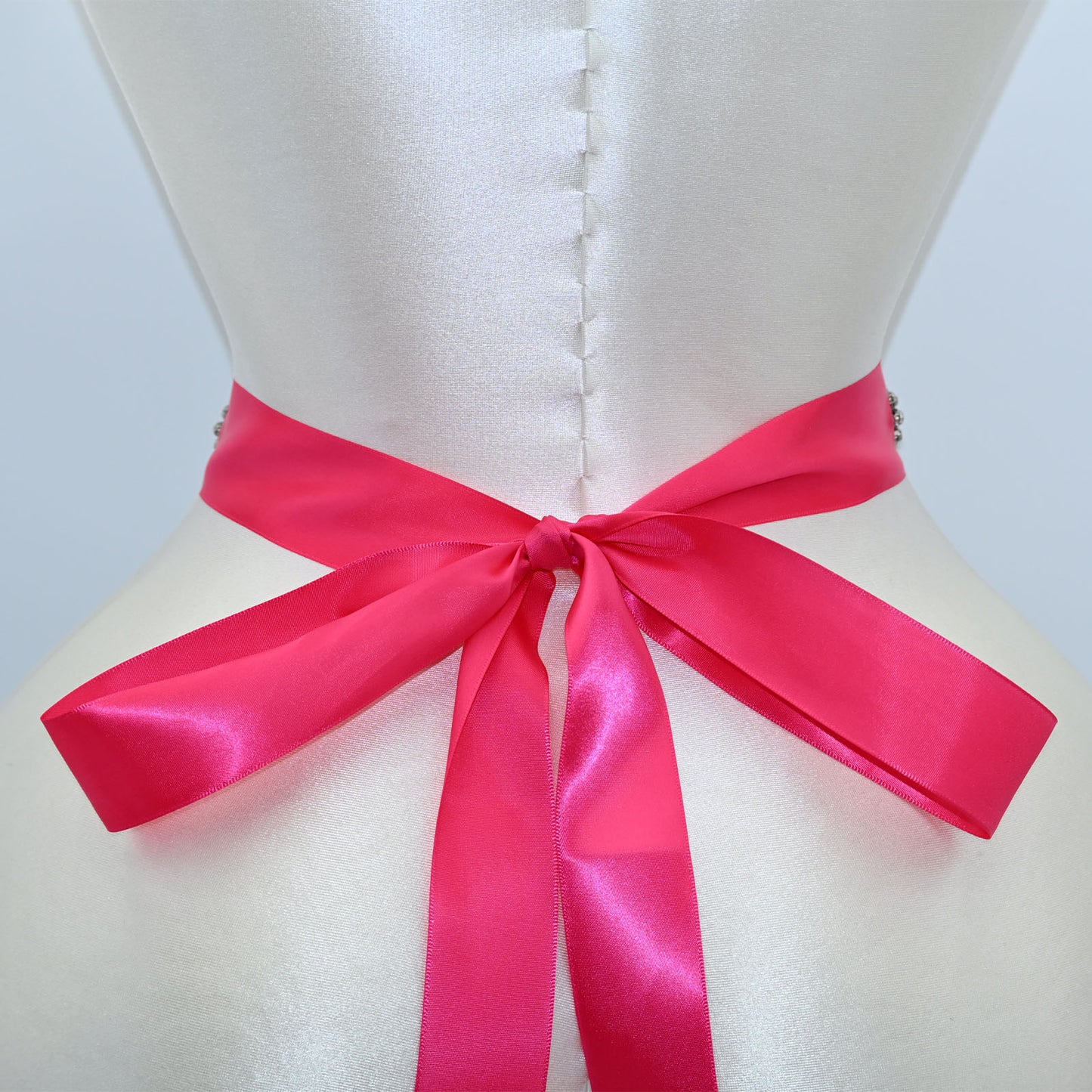 Bridella BS120 Red Rhinestone Belt