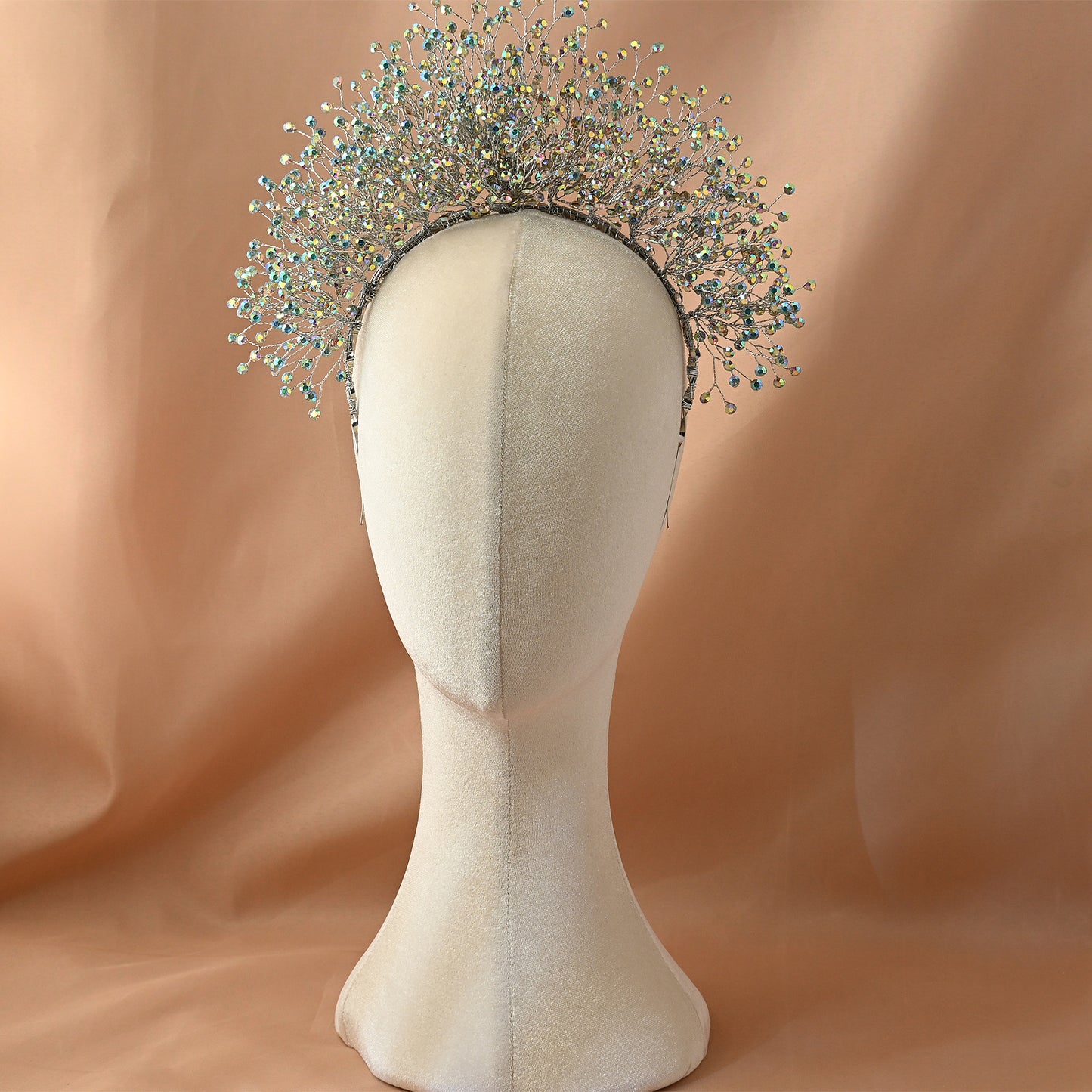Bridella BHP193 Colorful Rhinestone Crown