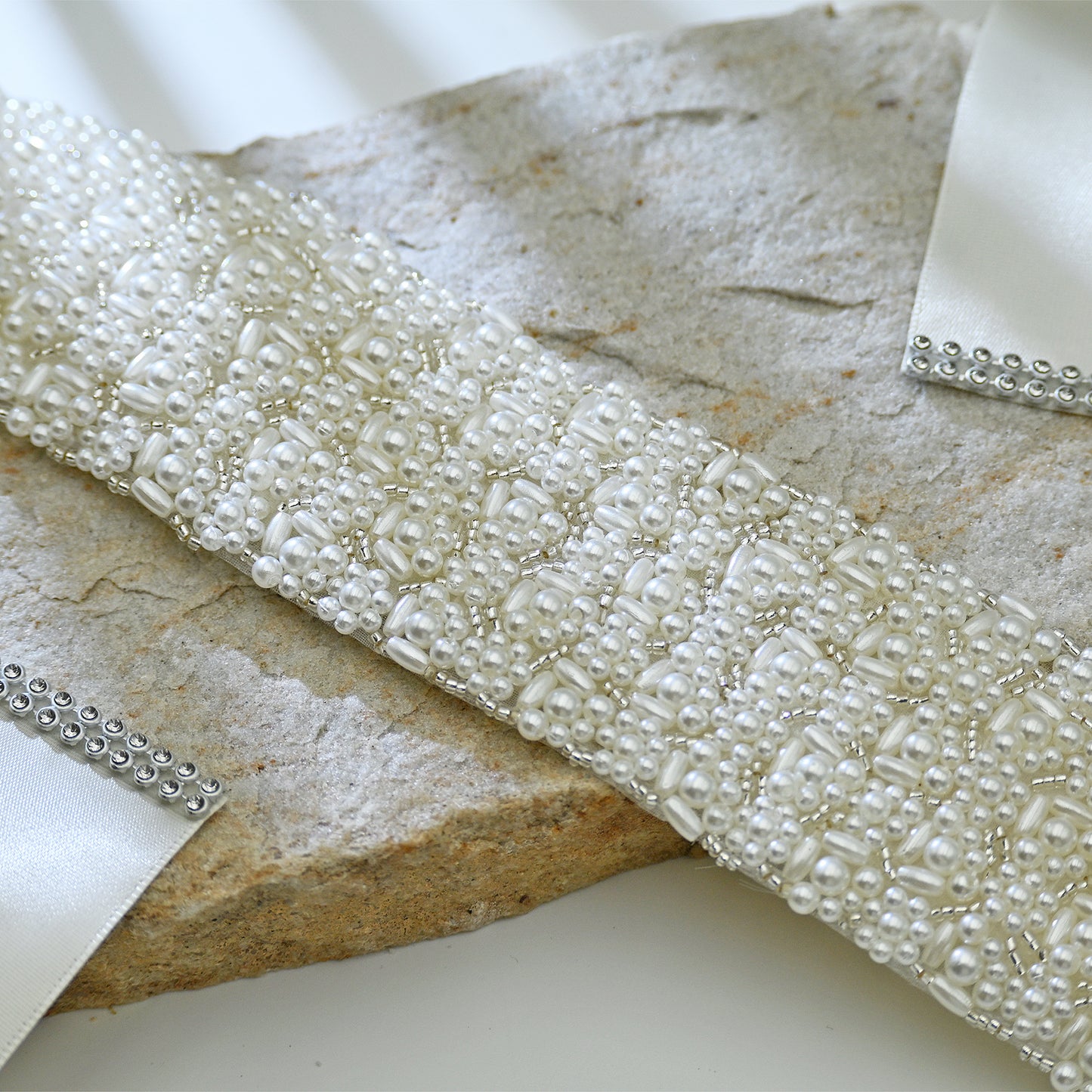 Bridella BS20 Ivory Pearl Belt