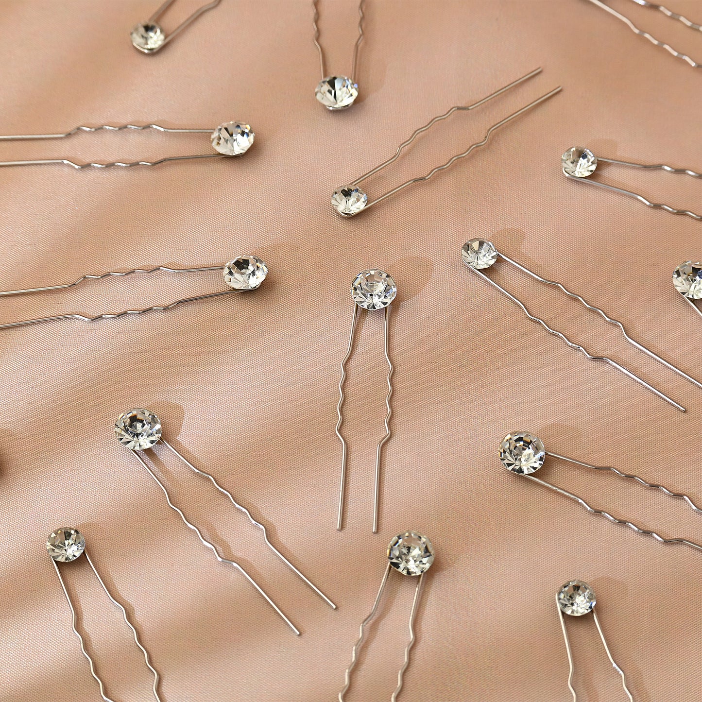 Bridella BHP535-S Silver Rhinestone Headwear