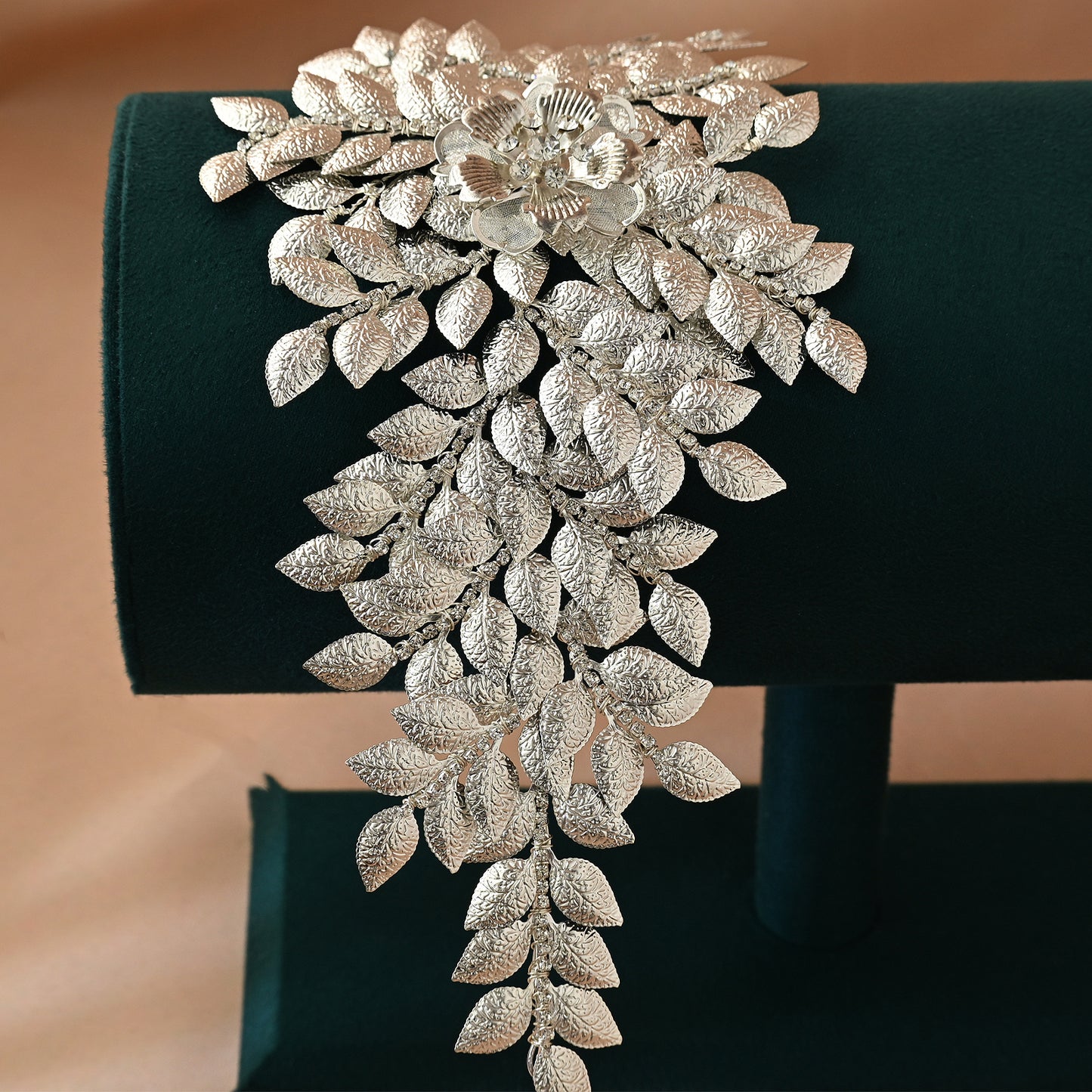 Bridella BHP510-S Silver Rhinestone Crown