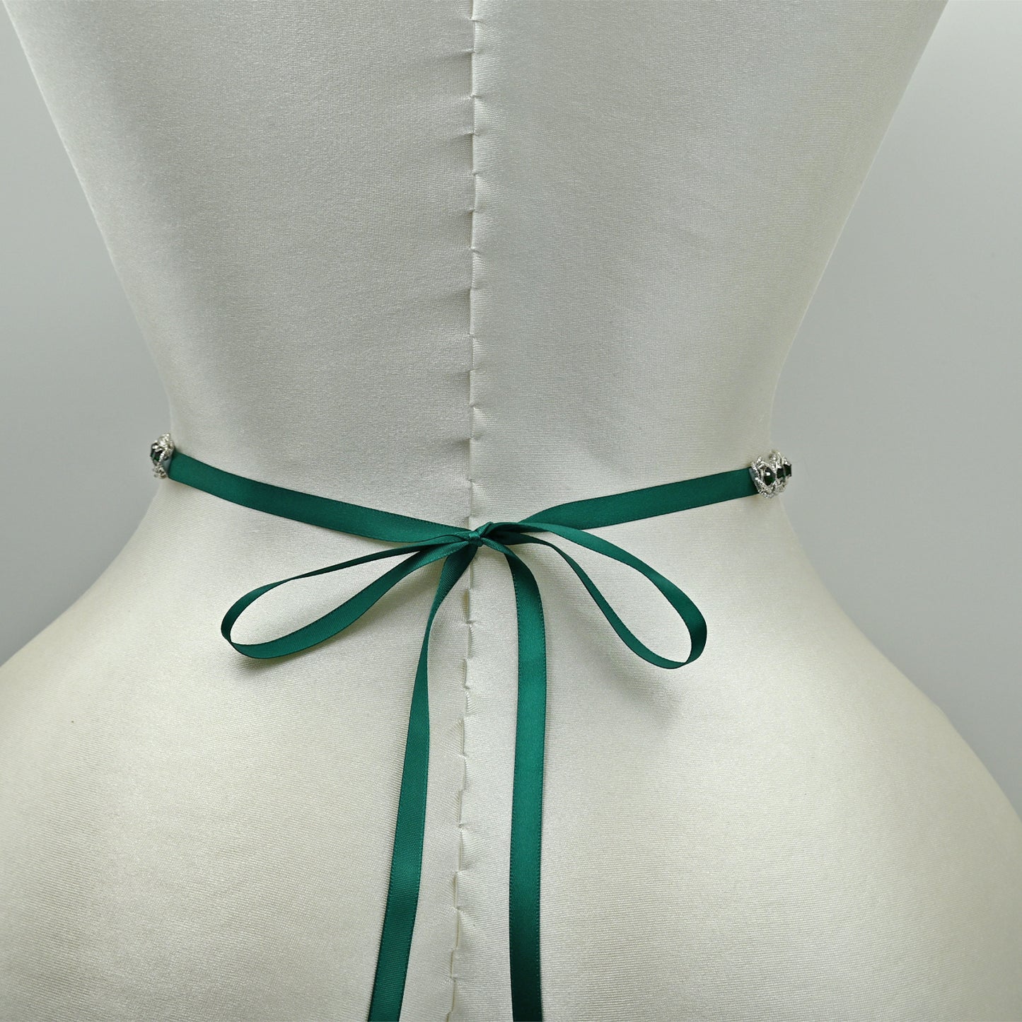 Bridella BS143KL Green Rhinestone Belt