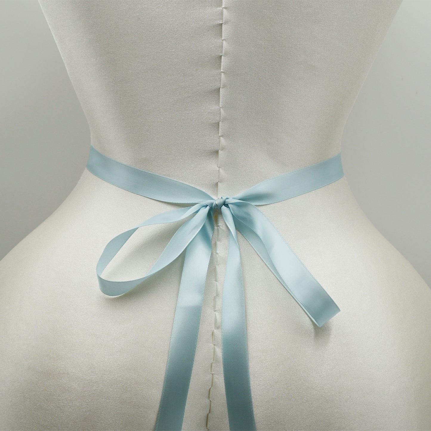 Baby Blue Rhinestone Bridal Belt Wedding Sash - Bridella BS76QL