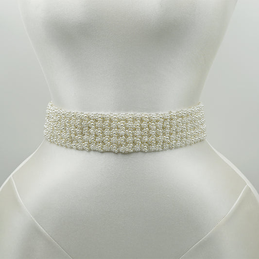 Bridella BS20 Ivory Pearl Belt